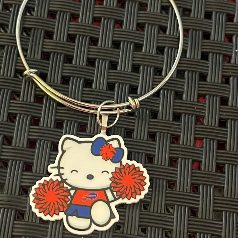 Hello Kitty Cheerleader Charm Bracelet